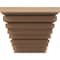Ekena Millwork 12"W x 24"D x 12"H Wide Landon Rough Cedar Woodgrain TimberThane Corbel, Primed Tan CORUR12X24X12LANRCPR - alternate 2